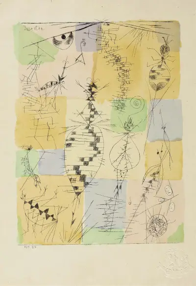 Insekten av Paul Klee