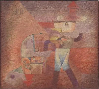 KN der Schmied av Paul Klee