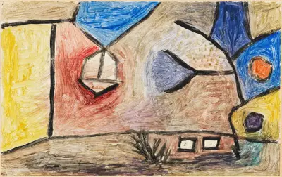 Landschaft B. L. av Paul Klee