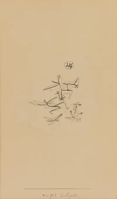 Luftgeister av Paul Klee