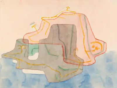 Mythos Einer Insel av Paul Klee