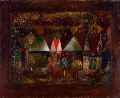 Night Feast av Paul Klee
