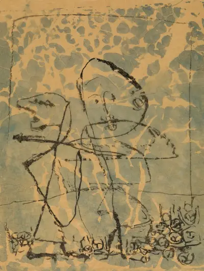 Public Duel av Paul Klee