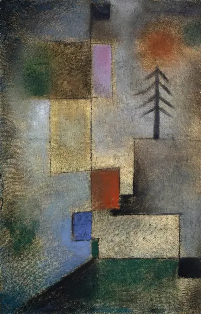 Small Picture of Fir Trees av Paul Klee