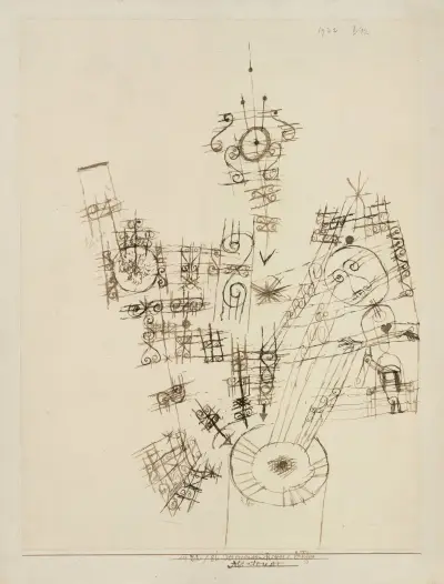 The Last Adventure of the Knight Errant av Paul Klee