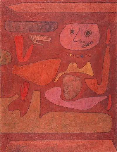 The Man of Confusion av Paul Klee