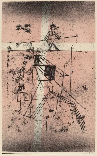 The Tight Rope Walker (Seiltänzer) av Paul Klee