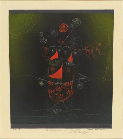 Tripelmarionette av Paul Klee