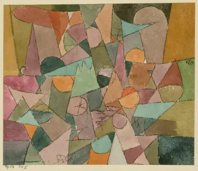 Bez názvu, 1914 – Nr. 3, Paul Klee