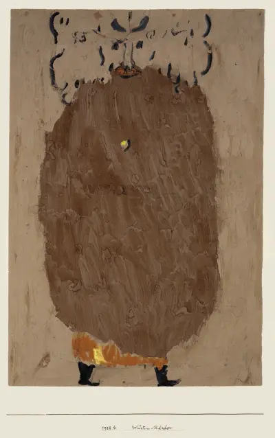 Wüsten-Räuber av Paul Klee