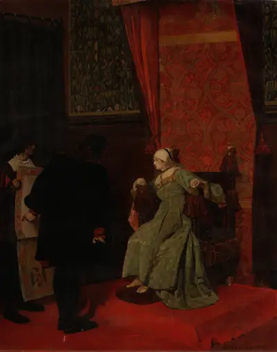 Columbus inför Isabella av Jean-Paul Laurens