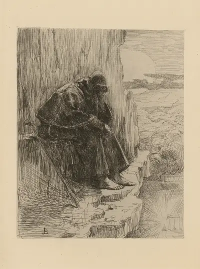 Le Pape Pl.06 av Jean-Paul Laurens