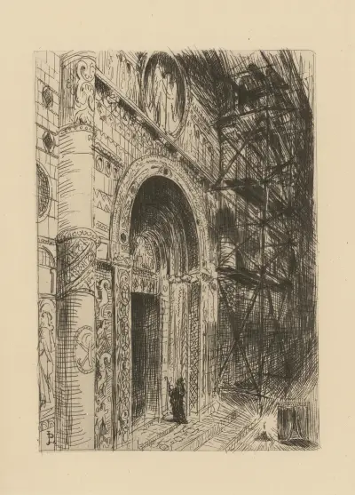 Le Pape Pl.11 av Jean-Paul Laurens