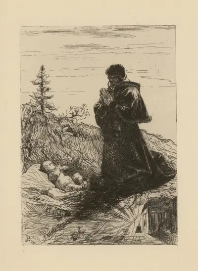 Påven pl. 17 av Jean-Paul Laurens