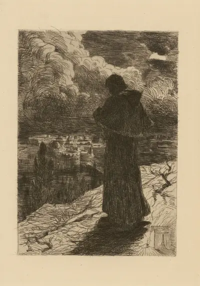 Le Pape Pl.19 av Jean-Paul Laurens