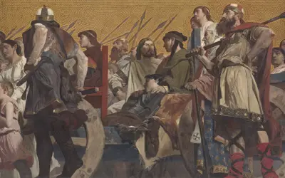 Procession, 1874 – nr 1 av Jean-Paul Laurens