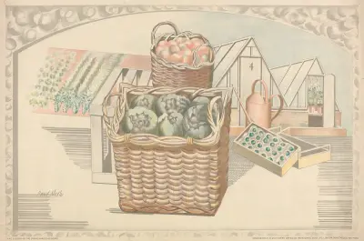 Fruits and Vegetables av Paul Nash