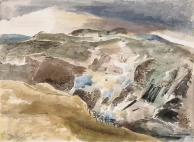 Obraz jelenia, Paul Nash