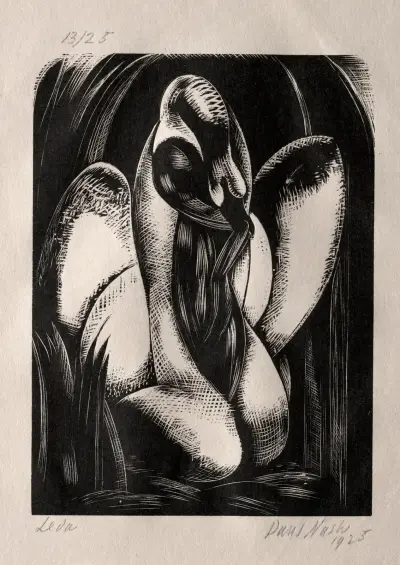 Leda av Paul Nash