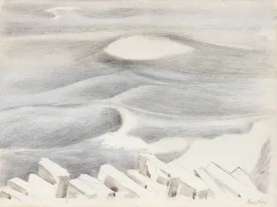 Waves av Paul Nash