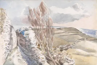 Worth Matravers, Dorset av Paul Nash