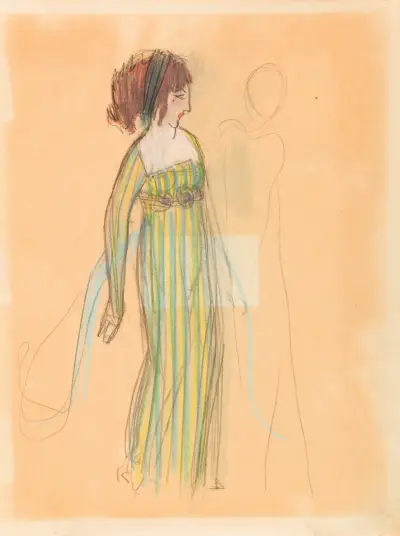 Sketch av Paul Poiret