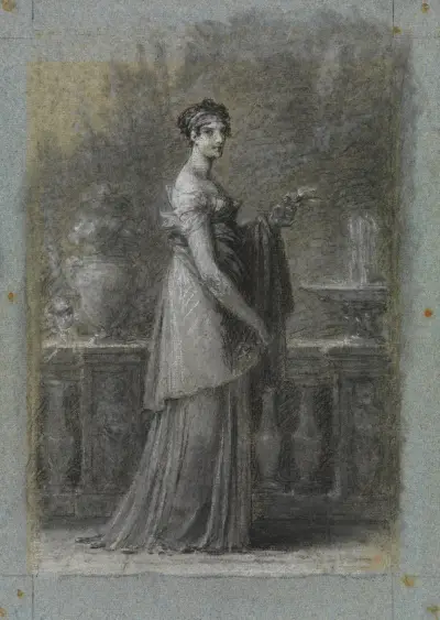 Kaiserin Joséphine Bonaparte, stehend in ganzer Figur av Pierre-Paul Prud'hon