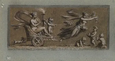 Le Printemps, dit le Triomphe de Vénus av Pierre-Paul Prud'hon