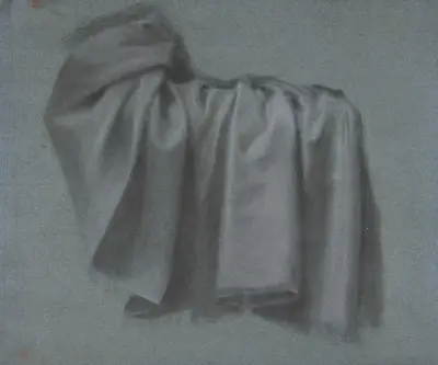 Study of Drapery av Pierre-Paul Prud'hon