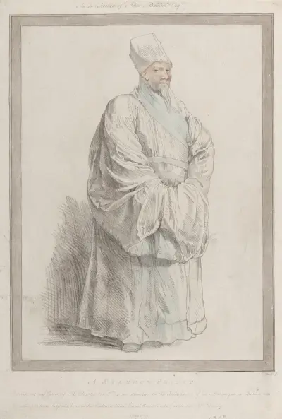 A Siamese Priest av Peter Paul Rubens