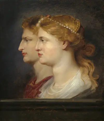 Agrippina and Germanicus av Peter Paul Rubens