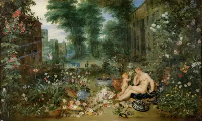 Allegory Of The Sense Of Smell av Peter Paul Rubens