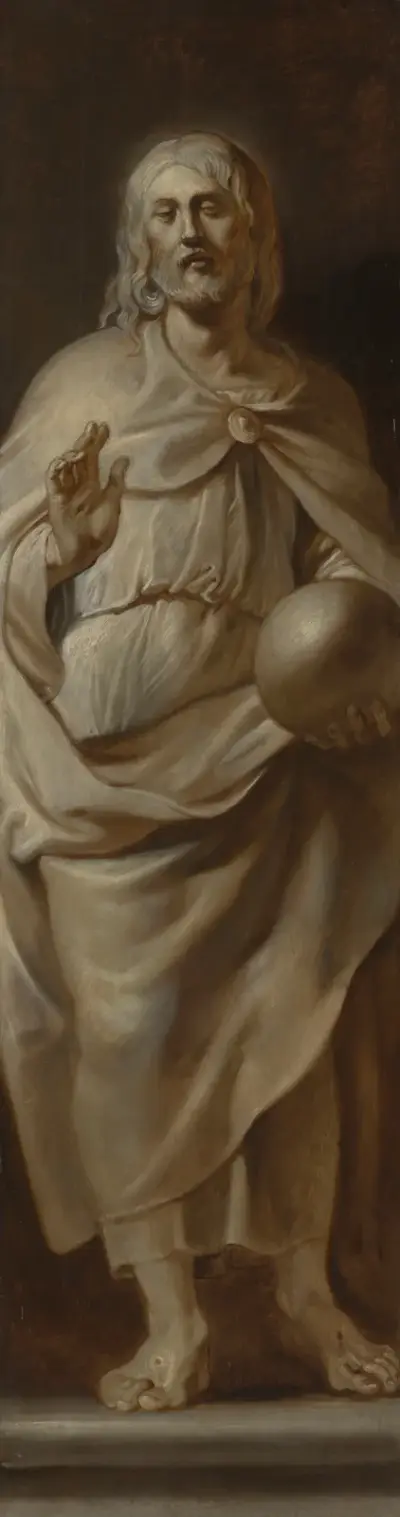 Christ Salvator Mundi av Peter Paul Rubens