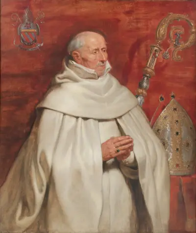 Matthaeus Yrsselius (1541-1629), Abbot of Sint-Michiel’s Abbey in Antwerp av Peter Paul Rubens