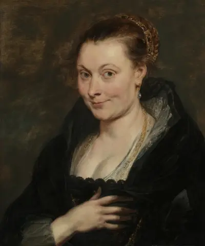 Portrait of Isabella Brant av Peter Paul Rubens