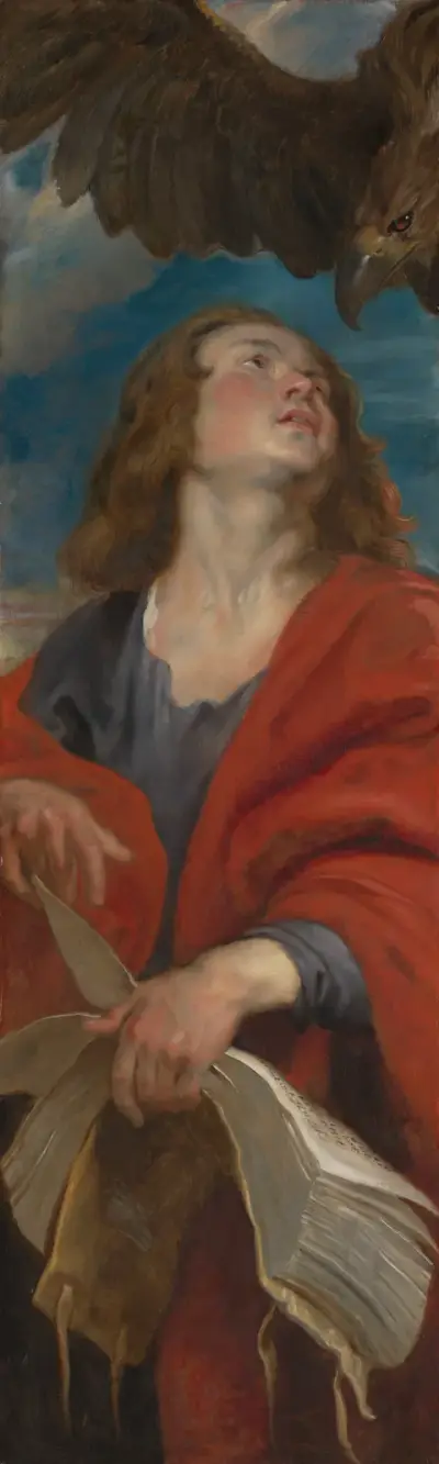 Saint John av Peter Paul Rubens