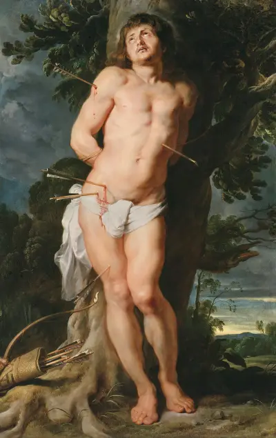 St. Sebastian av Peter Paul Rubens