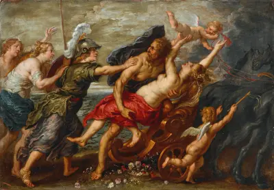The Abduction of Proserpina av Follower of Peter Paul Rubens