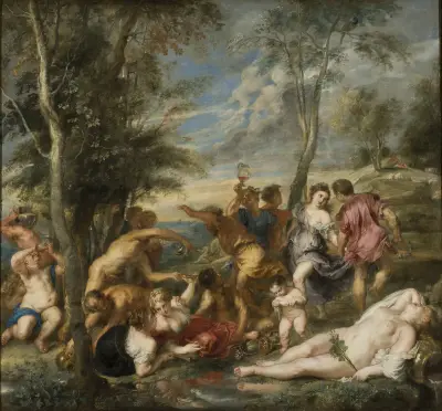 The Andrians av Peter Paul Rubens