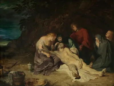 The Lamentation over the Dead Christ av Peter Paul Rubens