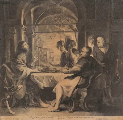 The Supper at Emmaus av Peter Paul Rubens