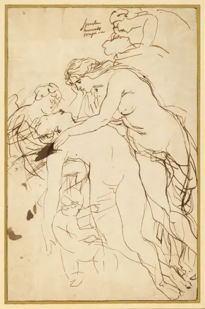 Venus Lamenting Adonis av Peter Paul Rubens