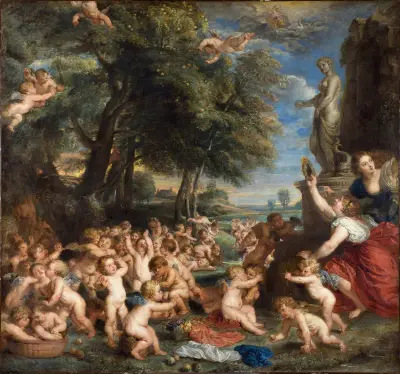Worship of Venus av Peter Paul Rubens