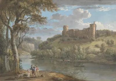 Bothwell Castle, from the South av Paul Sandby