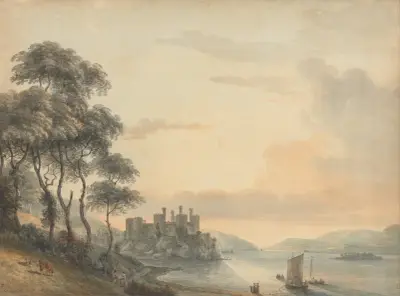 Conway Castle von Paul Sandby