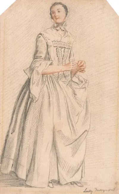 Lady Maynard av Paul Sandby