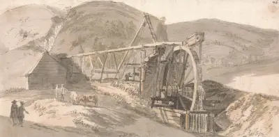 Lord Hopetoun’s Lead Mines av Paul Sandby