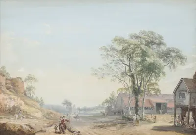 Południe, Paul Sandby
