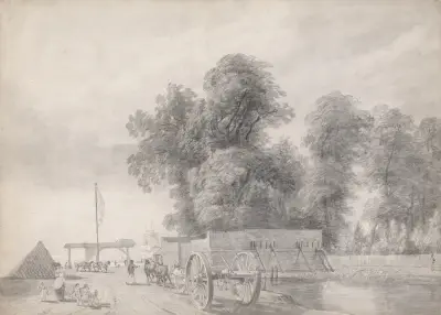 Woolwich Warren, Paul Sandby