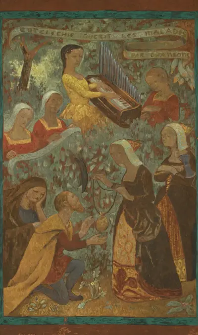 Antilachi guérit les malades par chansons av Paul Sérusier